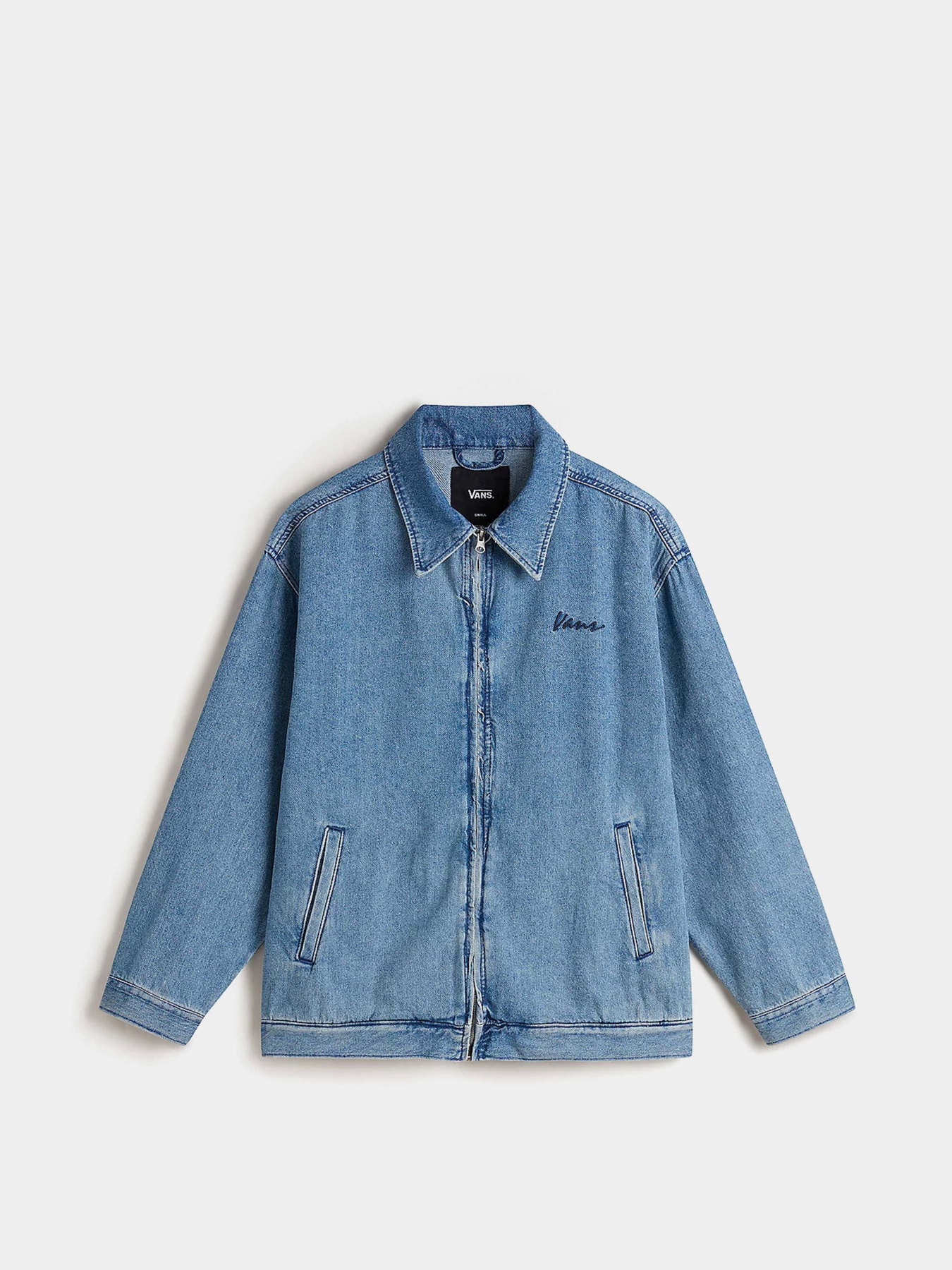 Джинсова куртка Vans Pitstop Denim Station модель VN000MARCDX1 Фото