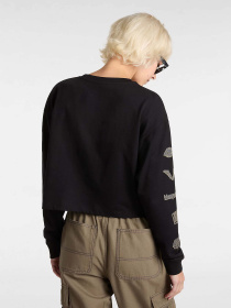 Лонгслив Vans Breaker Relax Crop модель VN000MDBBLK1 Фото