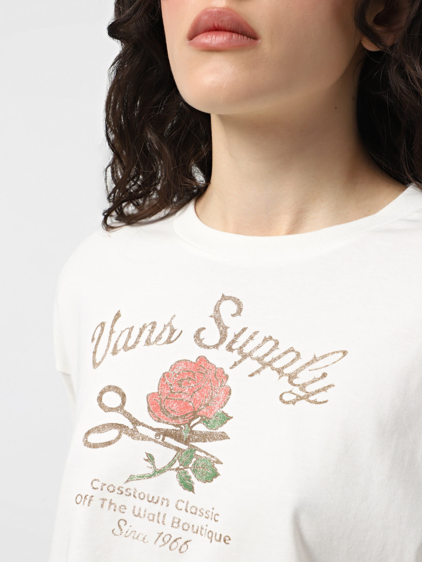 Лонгслив Vans Supply Boutique LS Relax Crop модель VN000MDCFS81 Фото