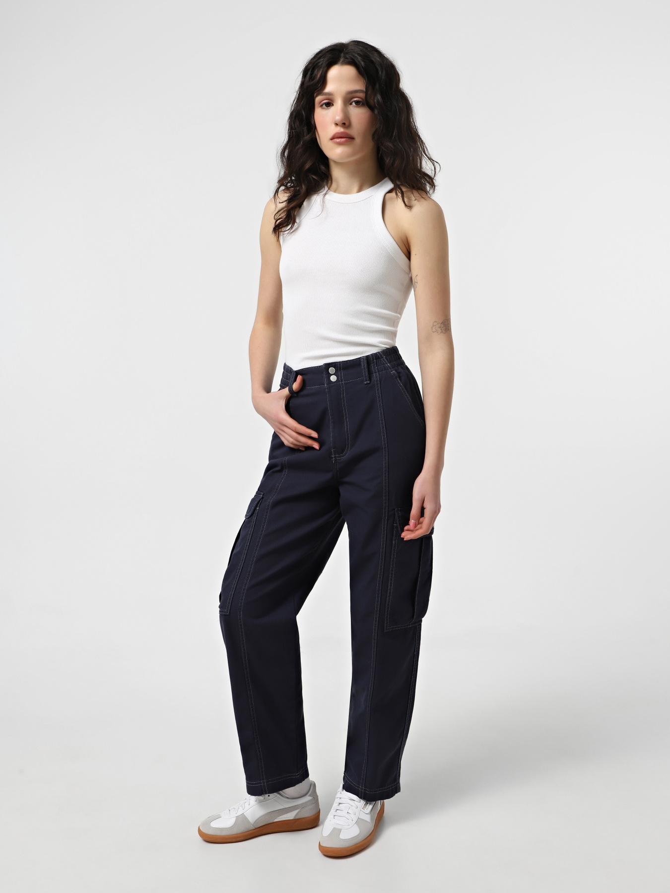 Карго Vans 6oz Canvas Sidewalk модель VN000MAZJDU1 Фото