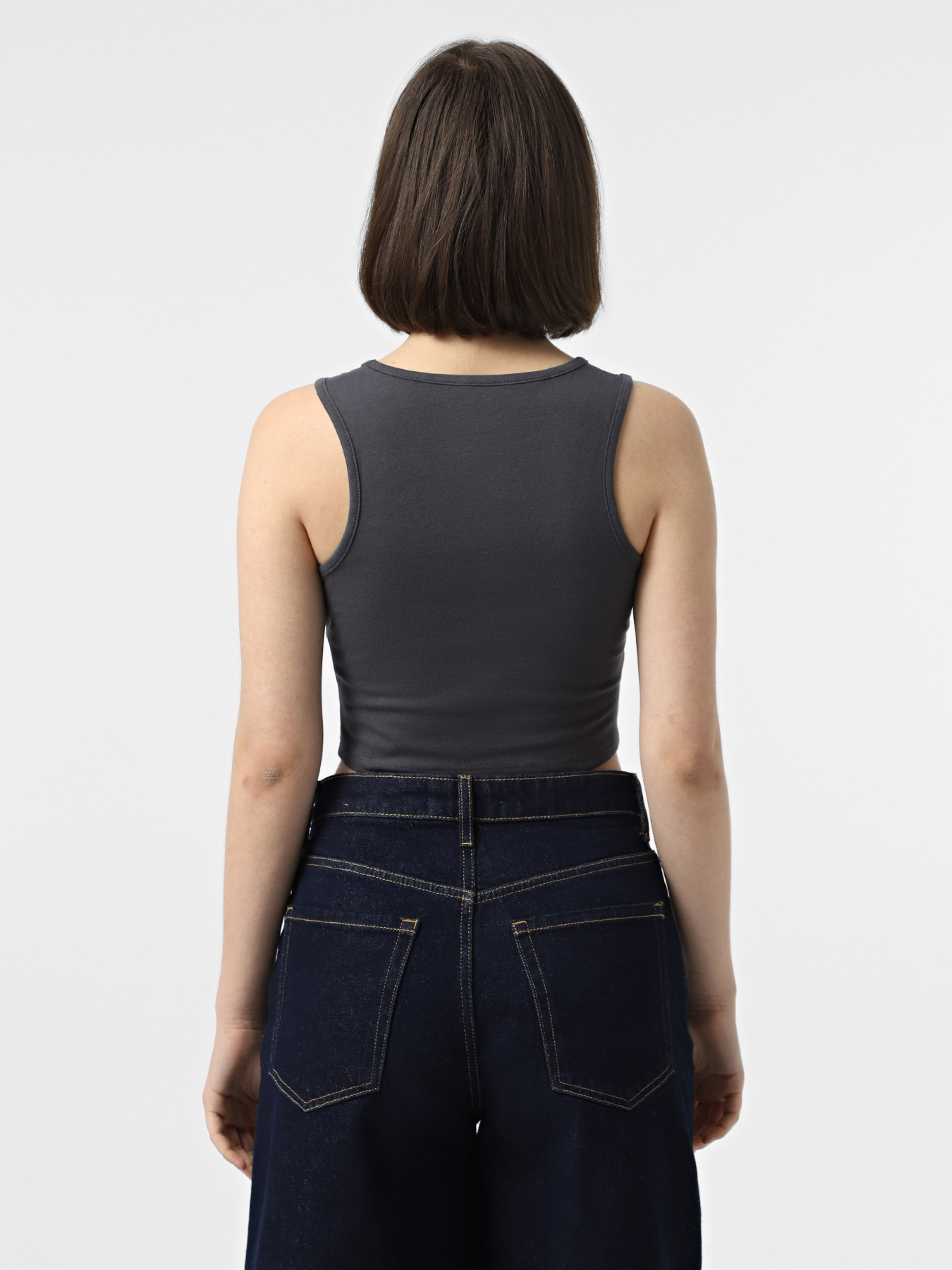 Майка Vans Blur Fitted Crop Tank модель VN000MBX1O71 Фото