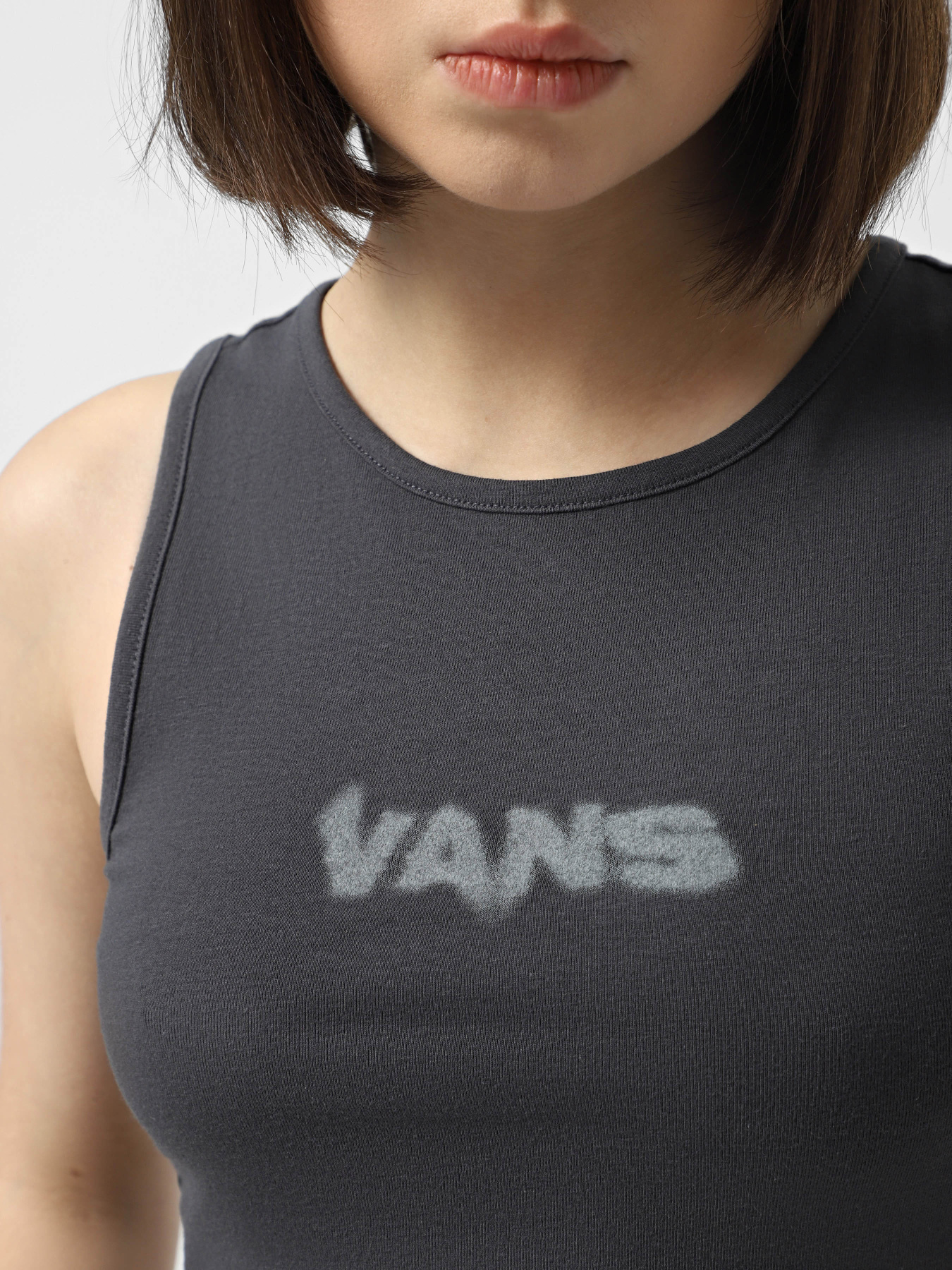 Майка Vans Blur Fitted Crop Tank модель VN000MBX1O71 Фото