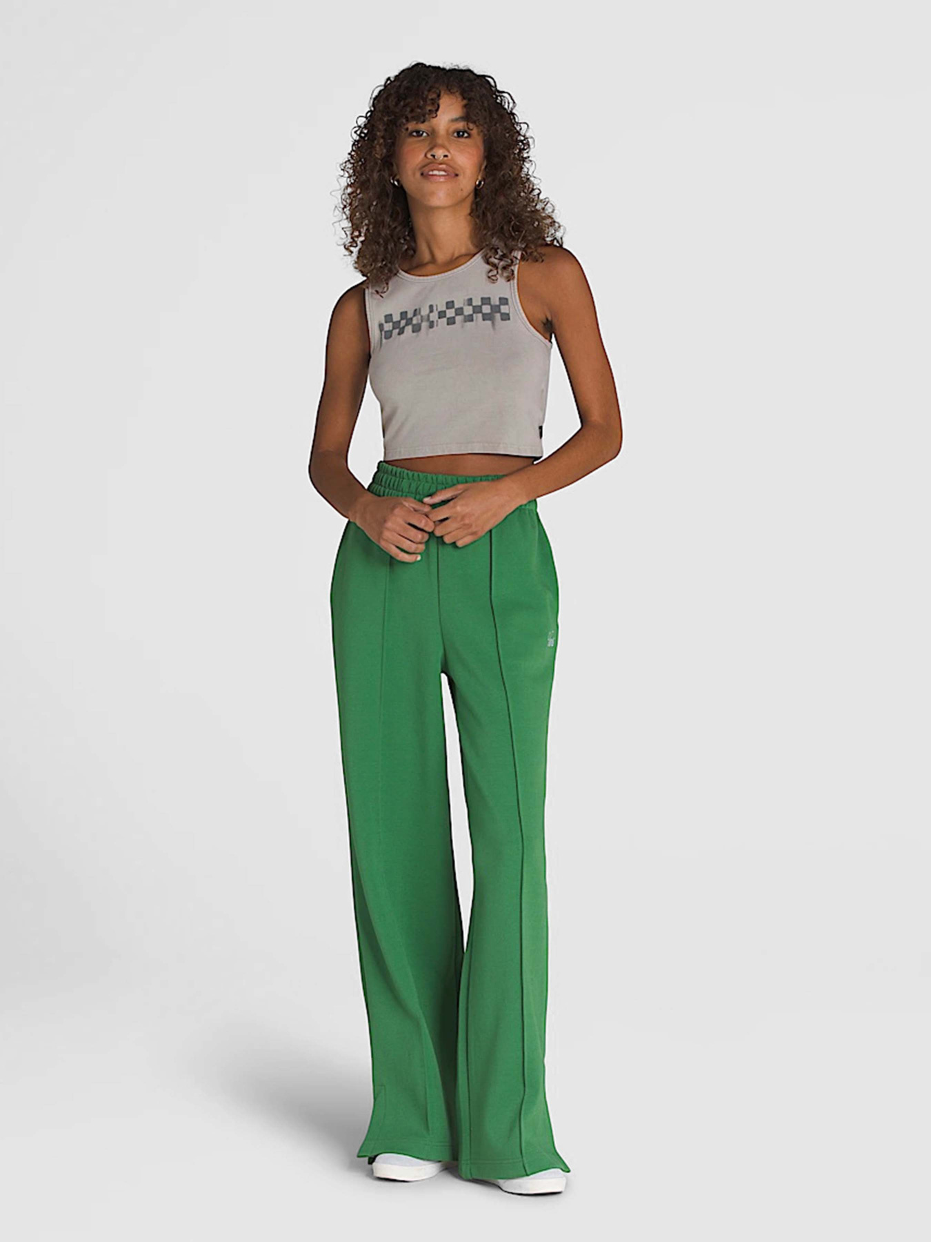 Майка Vans Check Wash Fitted Crop Tank модель VN000MC0ZUJ1 Фото