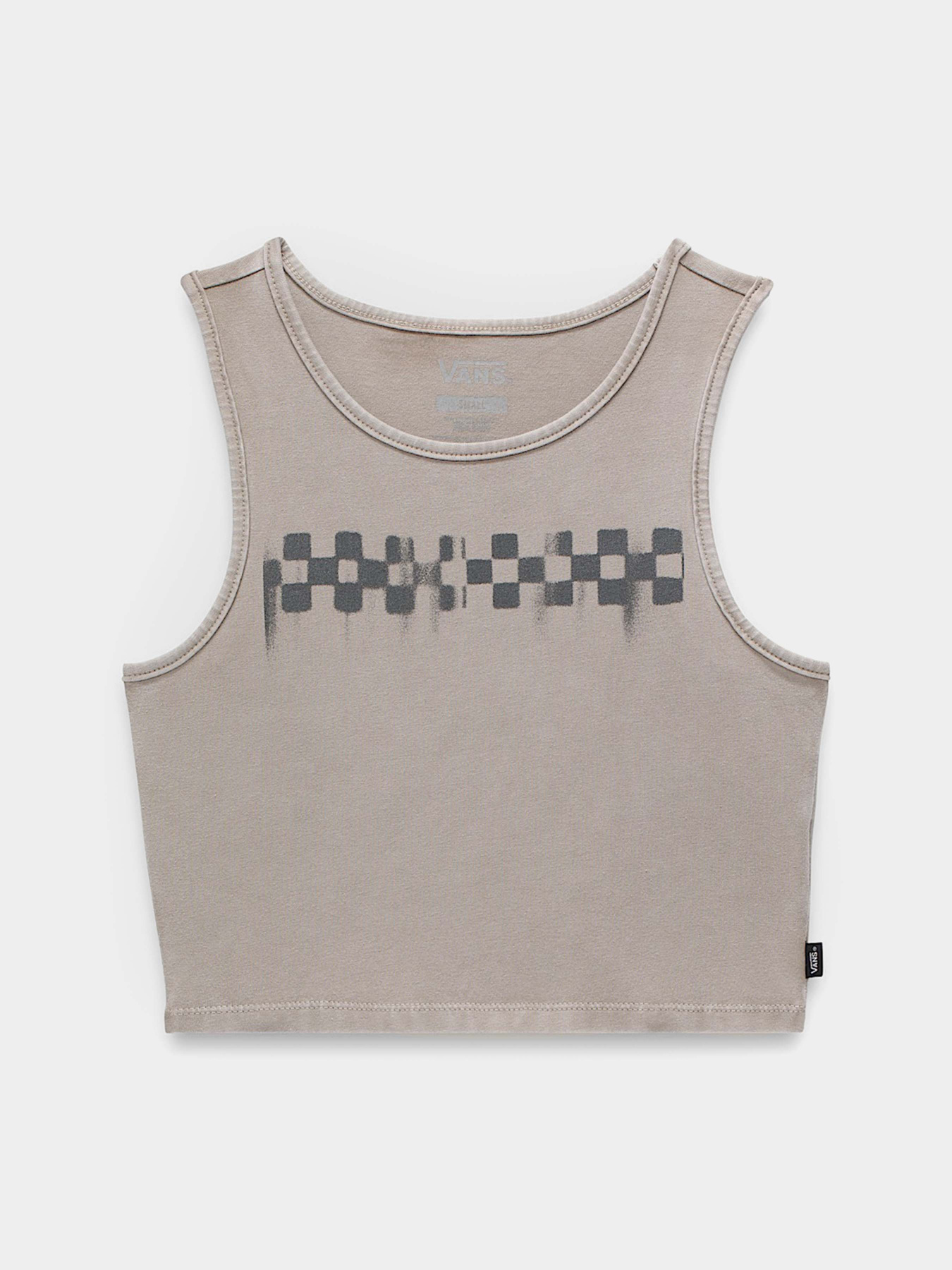 Майка Vans Check Wash Fitted Crop Tank модель VN000MC0ZUJ1 Фото