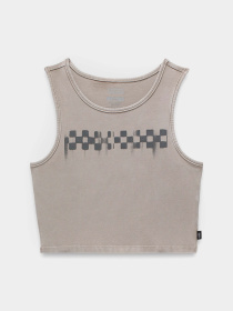 Майка Vans Check Wash Fitted Crop Tank модель VN000MC0ZUJ1 Майка Vans Check Wash Fitted Crop Tank модель VN000MC0ZUJ1 Фото