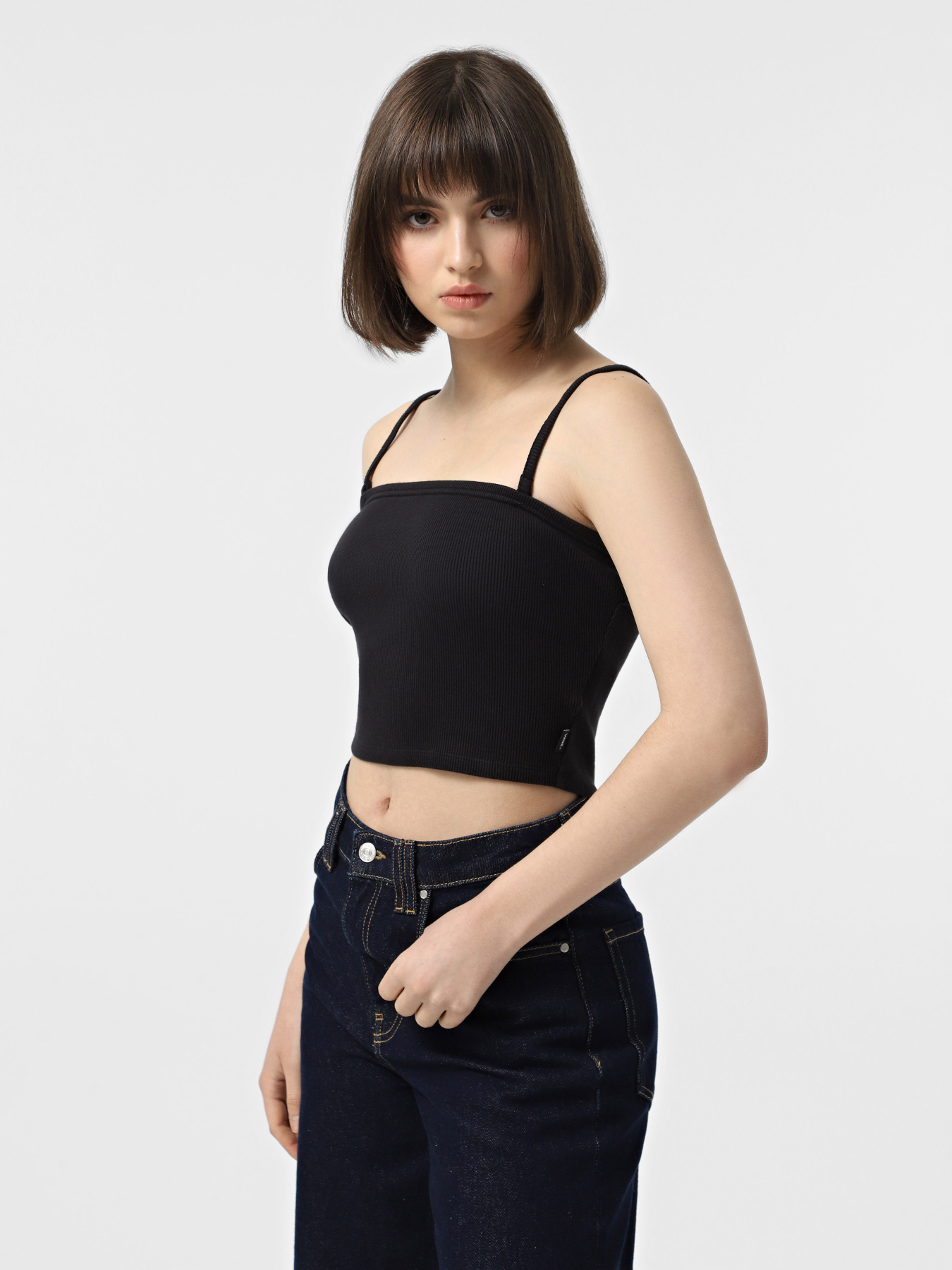 Майка Vans Drew Rib Tube модель VN000M8UBLK1 Майка Vans Drew Rib Tube модель VN000M8UBLK1 Фото