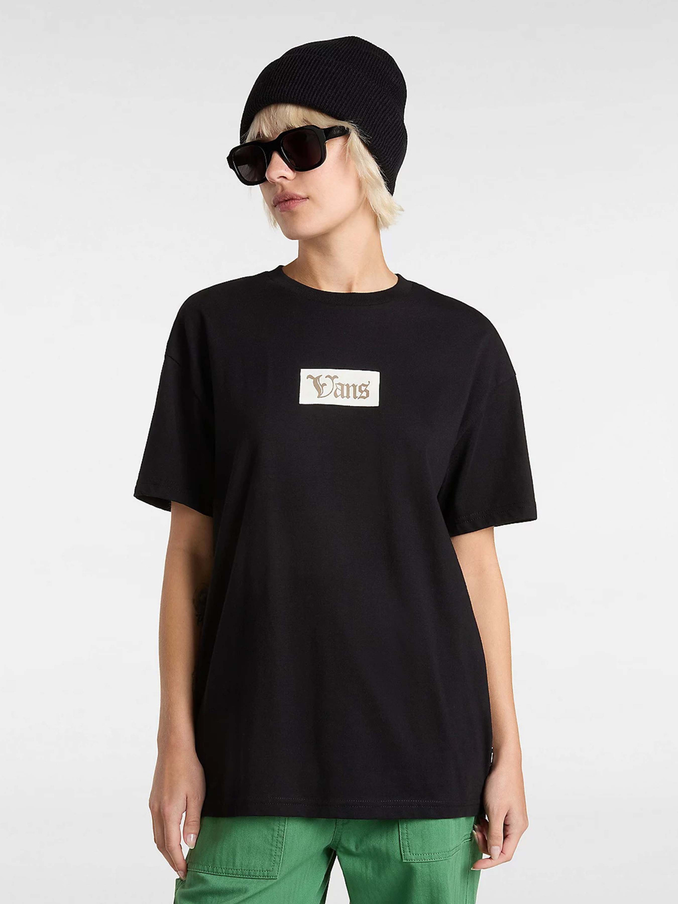 Футболка Vans Garden Oversized модель VN000MCGBLK1 Фото