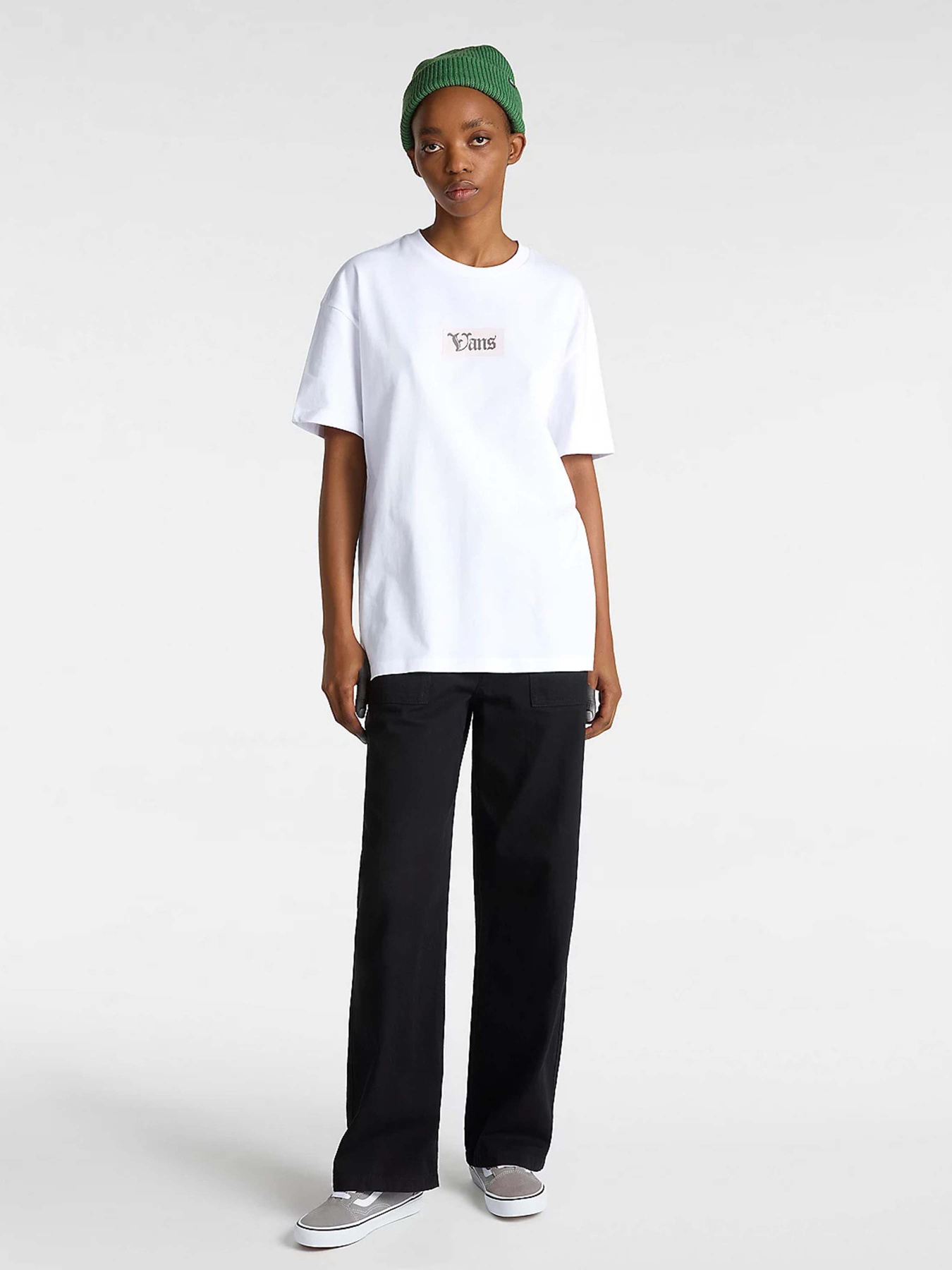 Футболка Vans Garden Oversized модель VN000MCGWHT1 Фото