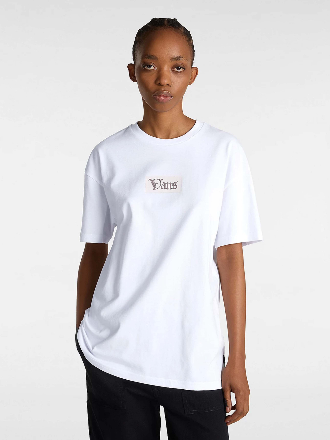 Футболка Vans Garden Oversized модель VN000MCGWHT1 Фото