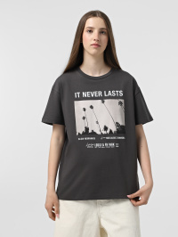 Серый - Футболка Vans Neverlasting