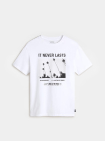 Футболка Vans Neverlasting модель VN000MD0WHT1 Футболка Vans Neverlasting модель VN000MD0WHT1 Фото