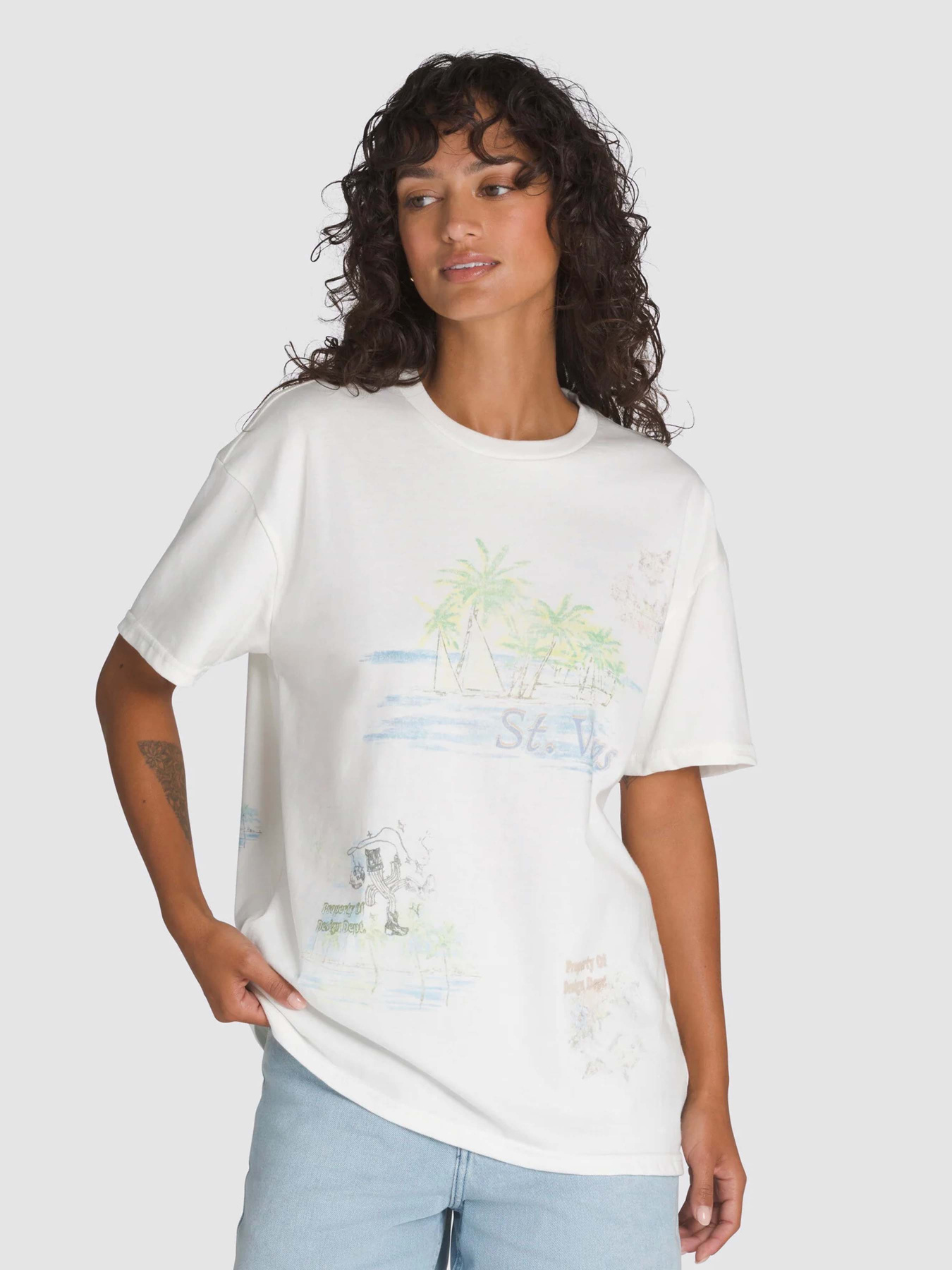 Футболка Vans St. Vans Oversized SS модель VN000MCZFS81 Фото