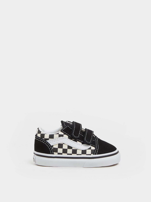 Кеди низькі Vans Primary Check Old Skool Hook And Loop модель VN0A38JNP0S1 Фото