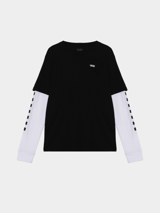 Лонгслив Vans Long Check Twofer модель VN0A49OYBLK1 Фото