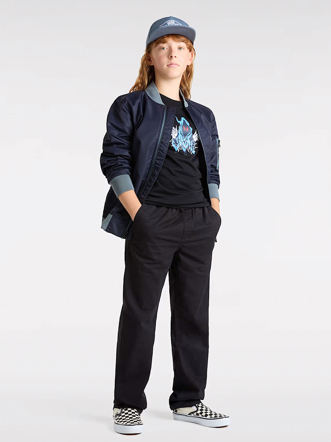 Футболка Vans Next Time модель VN000MKXBLK1 Фото