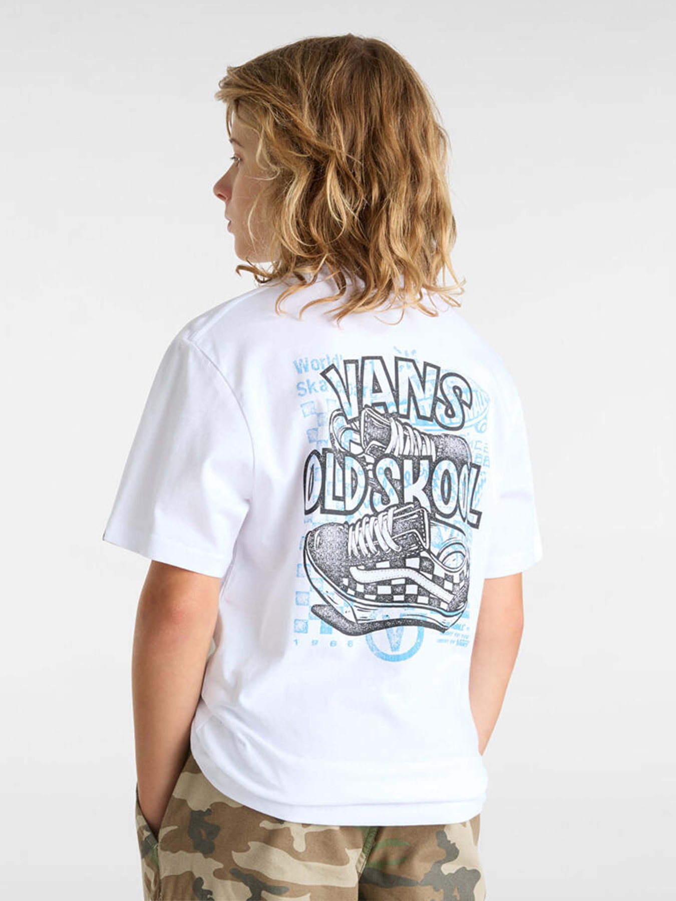 Футболка Vans Old Skool модель VN000MKUWHT1 Фото