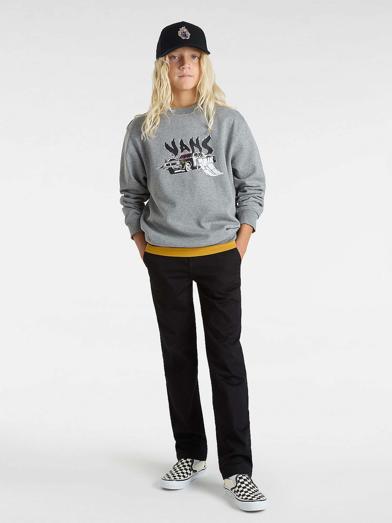 Свитшот Vans Copout Loose Crew модель VN000MJ302F1 Фото