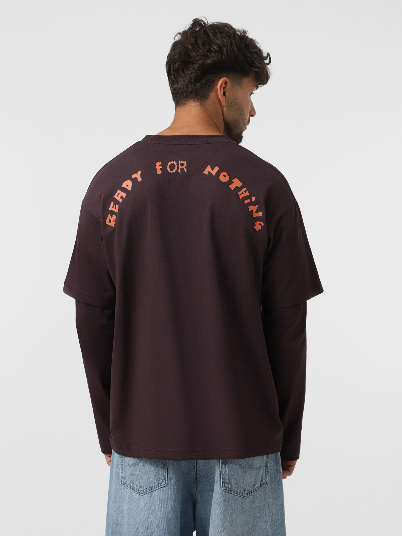 Лонгслів Vans For Nothing Twoffer модель VN000RG5EMS1 Фото