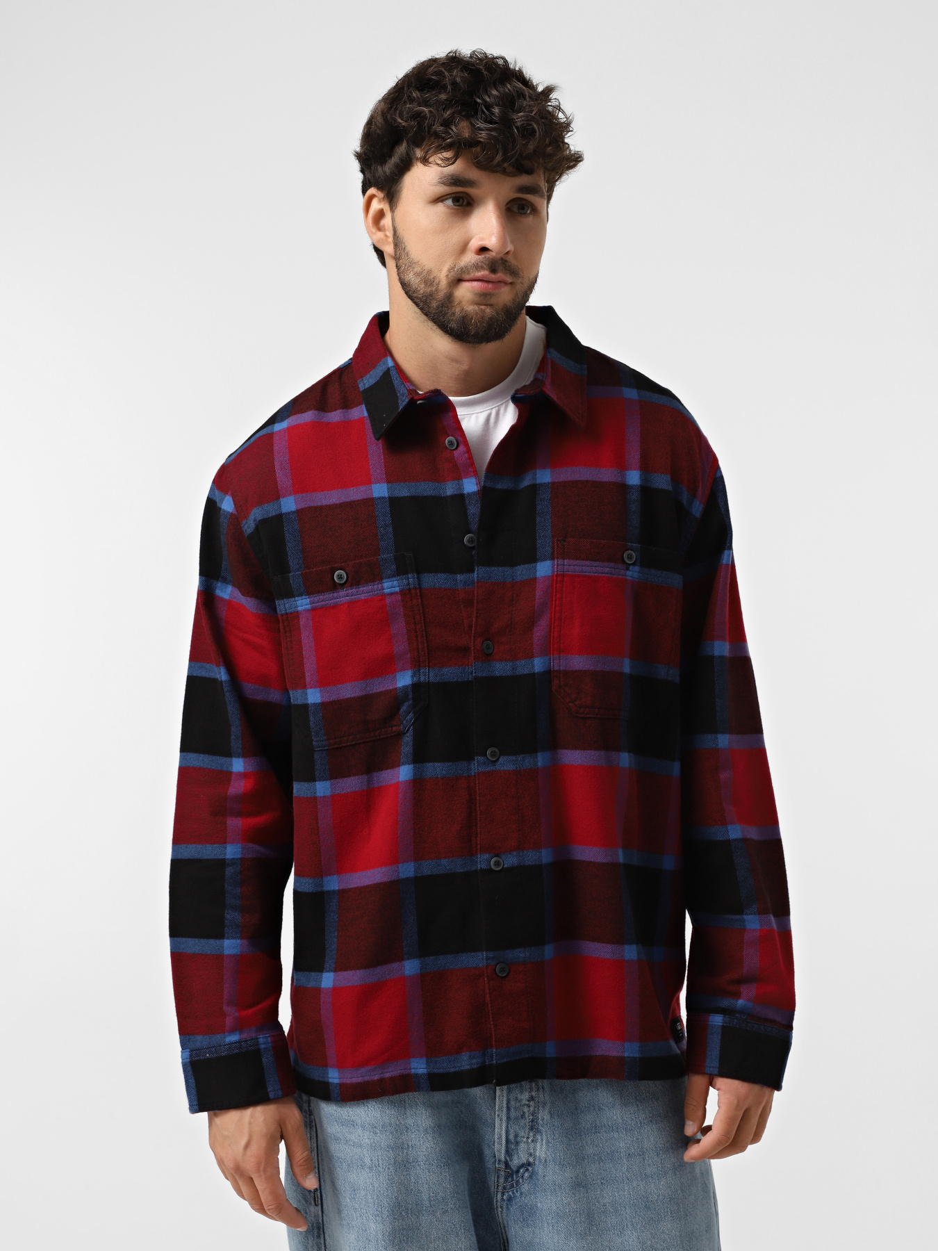 Сорочка повсякденна Vans Larkspur модель VN000P7ZF0G1 Фото