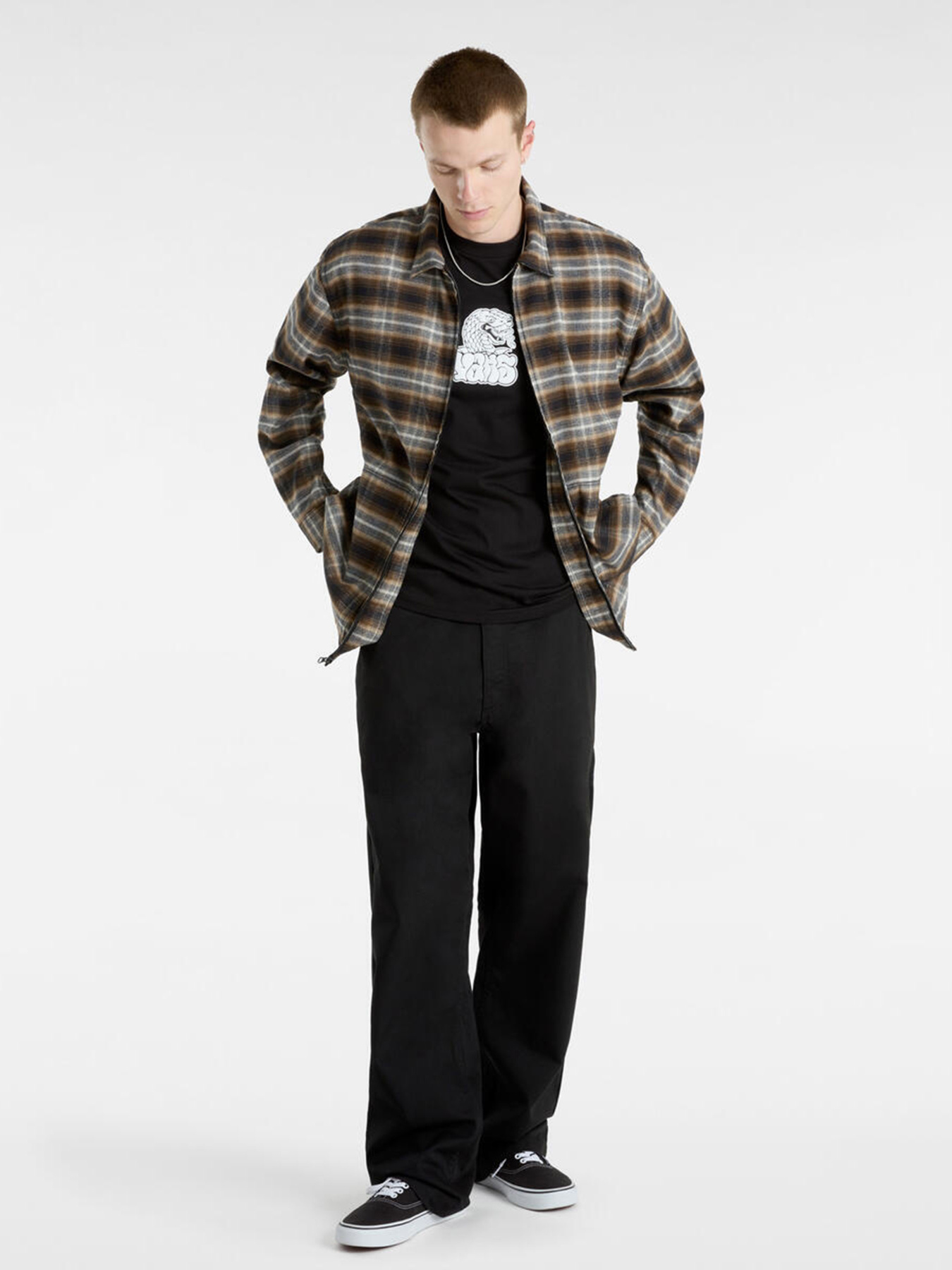 Штани повсякденні Vans Authentic Модель VN000HZCBLK1 Фото