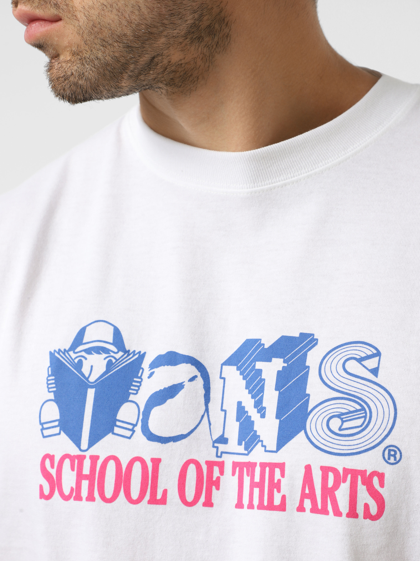 Футболка Vans Art Skool модель VN000PCAWHT1 Фото