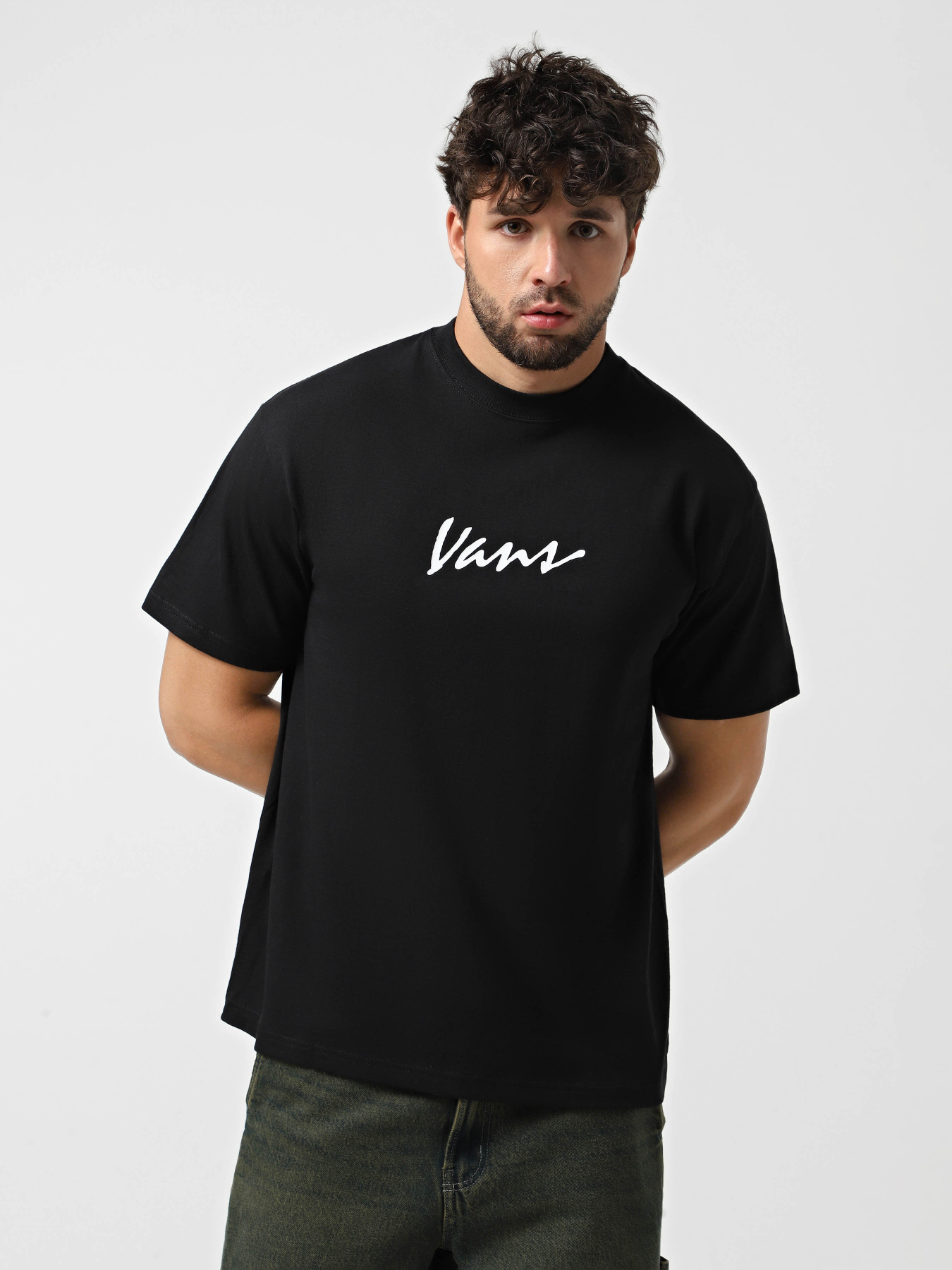 Футболка Vans Classic Script модель VN000PF0Y281 Фото