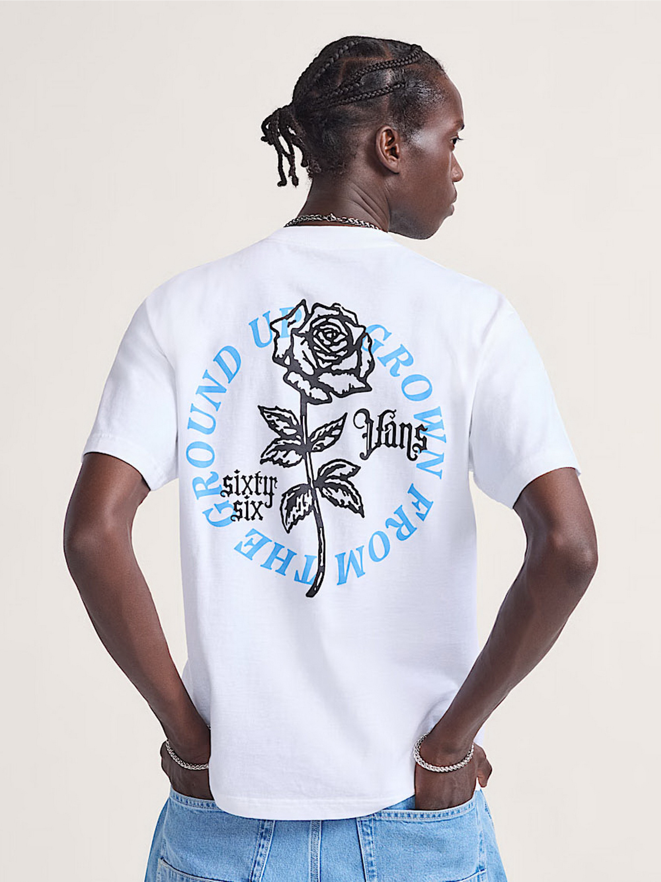 Футболка Vans Grown From The Ground Up модель VN000PCHWHT1 Фото