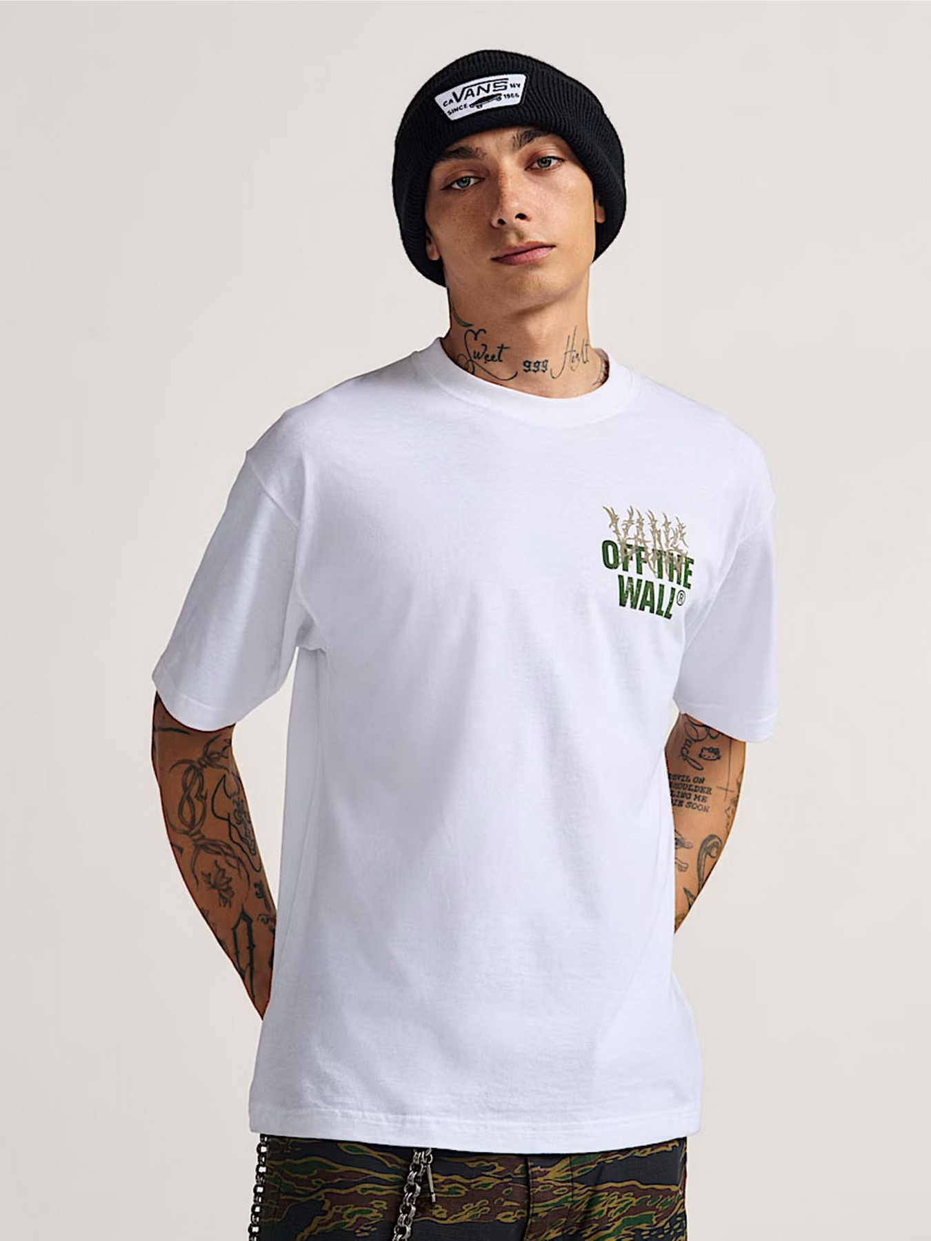 Футболка Vans Metal Wall модель VN000PCEWHT1 Футболка Vans Metal Wall модель VN000PCEWHT1 Фото
