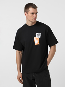 Футболка Vans Punk Patch модель VN000PB9BLK1 Фото