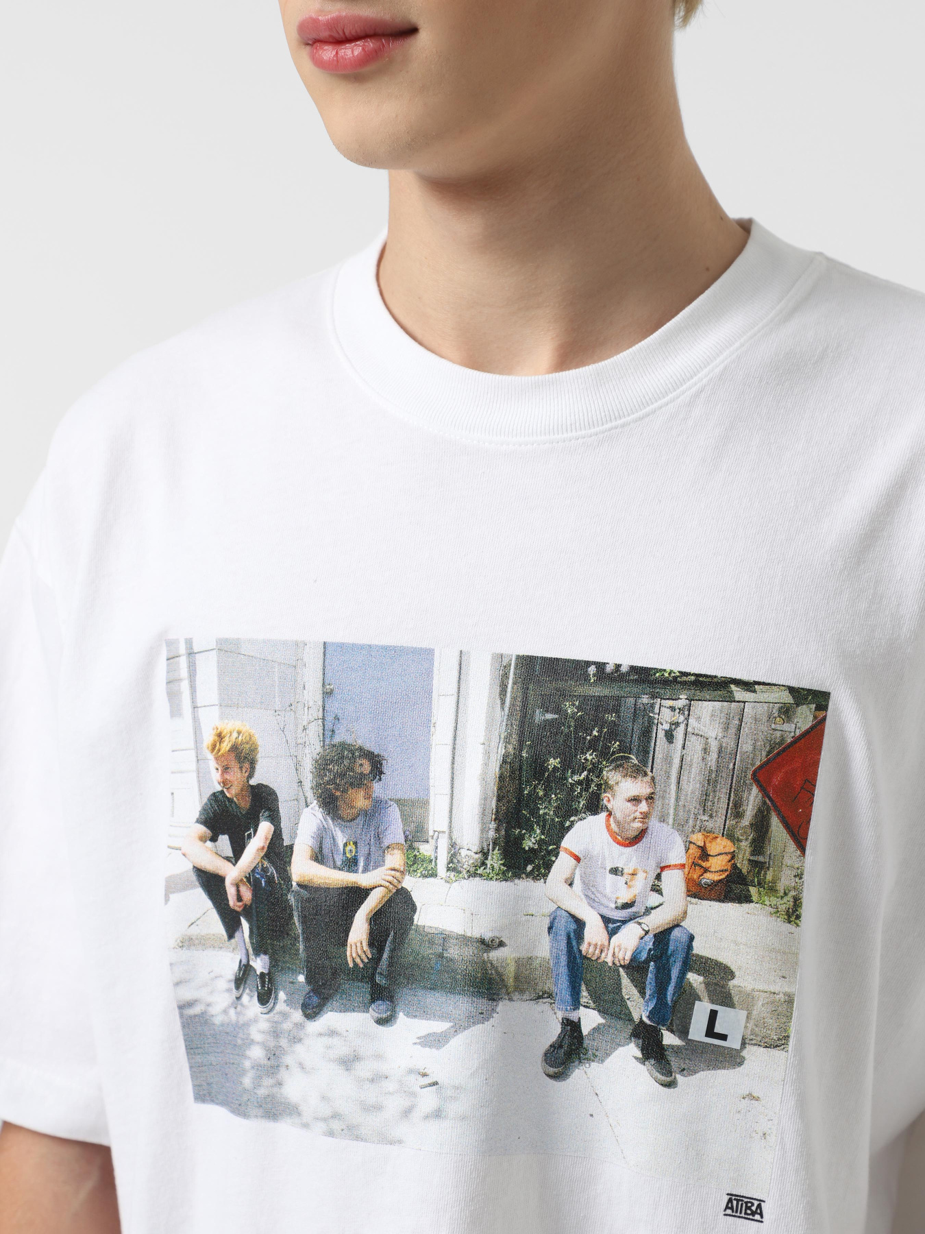 Футболка Vans Skate Atiba Haze Curb Crew модель VN000QJPWHT1 Футболка Vans Skate Atiba Haze Curb Crew модель VN000QJPWHT1 Фото