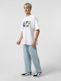 Футболка Vans Skate Atiba Haze Curb Crew модель VN000QJPWHT1 Футболка Vans Skate Atiba Haze Curb Crew модель VN000QJPWHT1 Фото