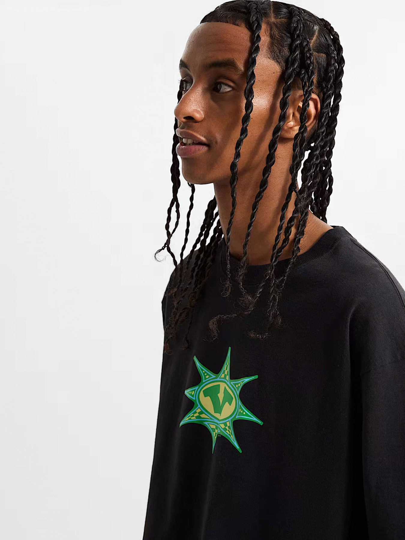 Футболка Vans Star Checker модель VN000PDRBLK1 Фото