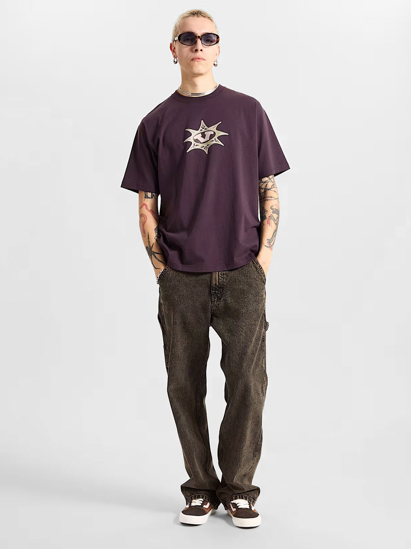 Футболка Vans Star Checker модель VN000PDREMS1 Фото