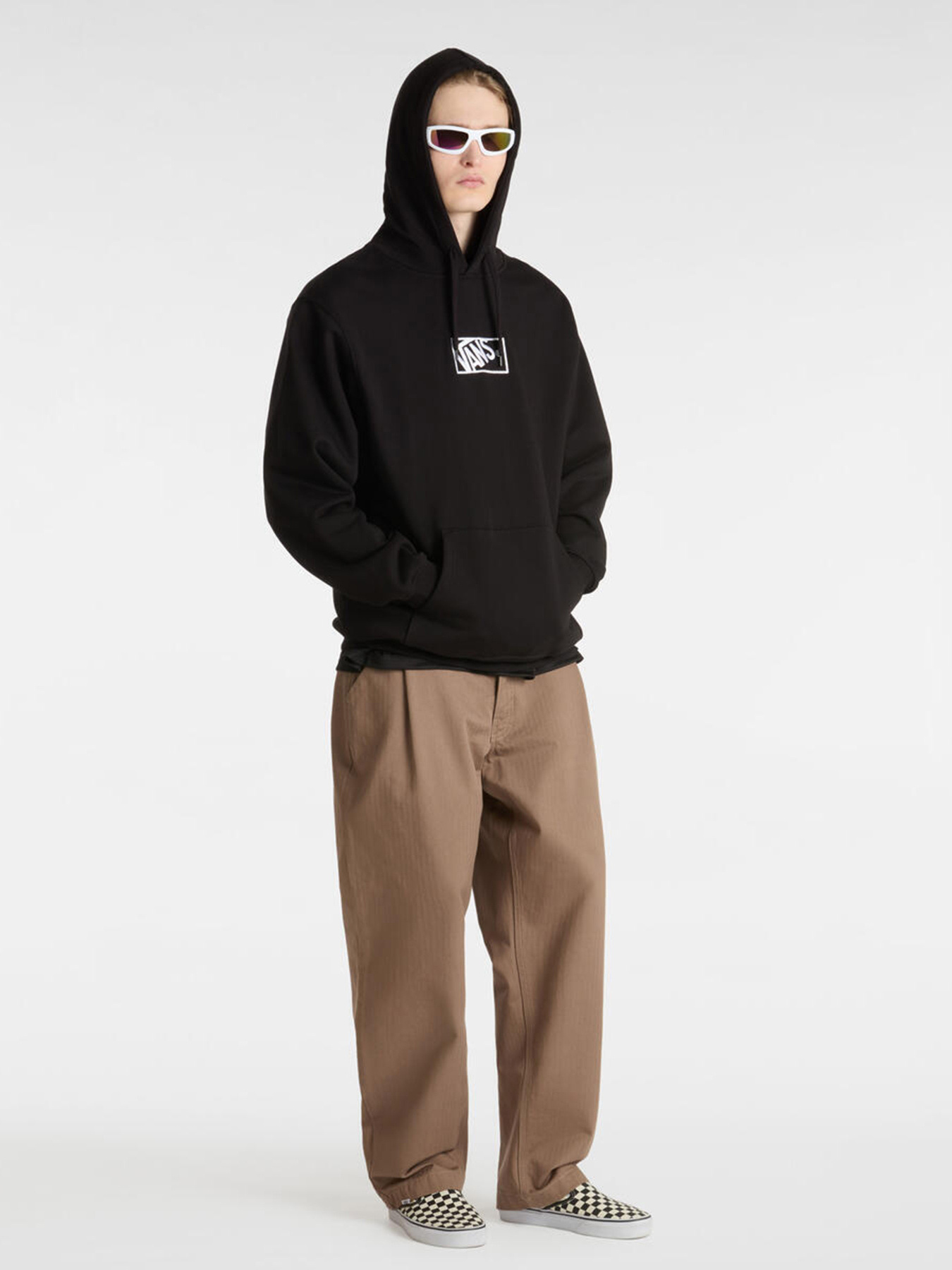 Худі Vans Blocked Box модель VN000RARBLK1 Фото