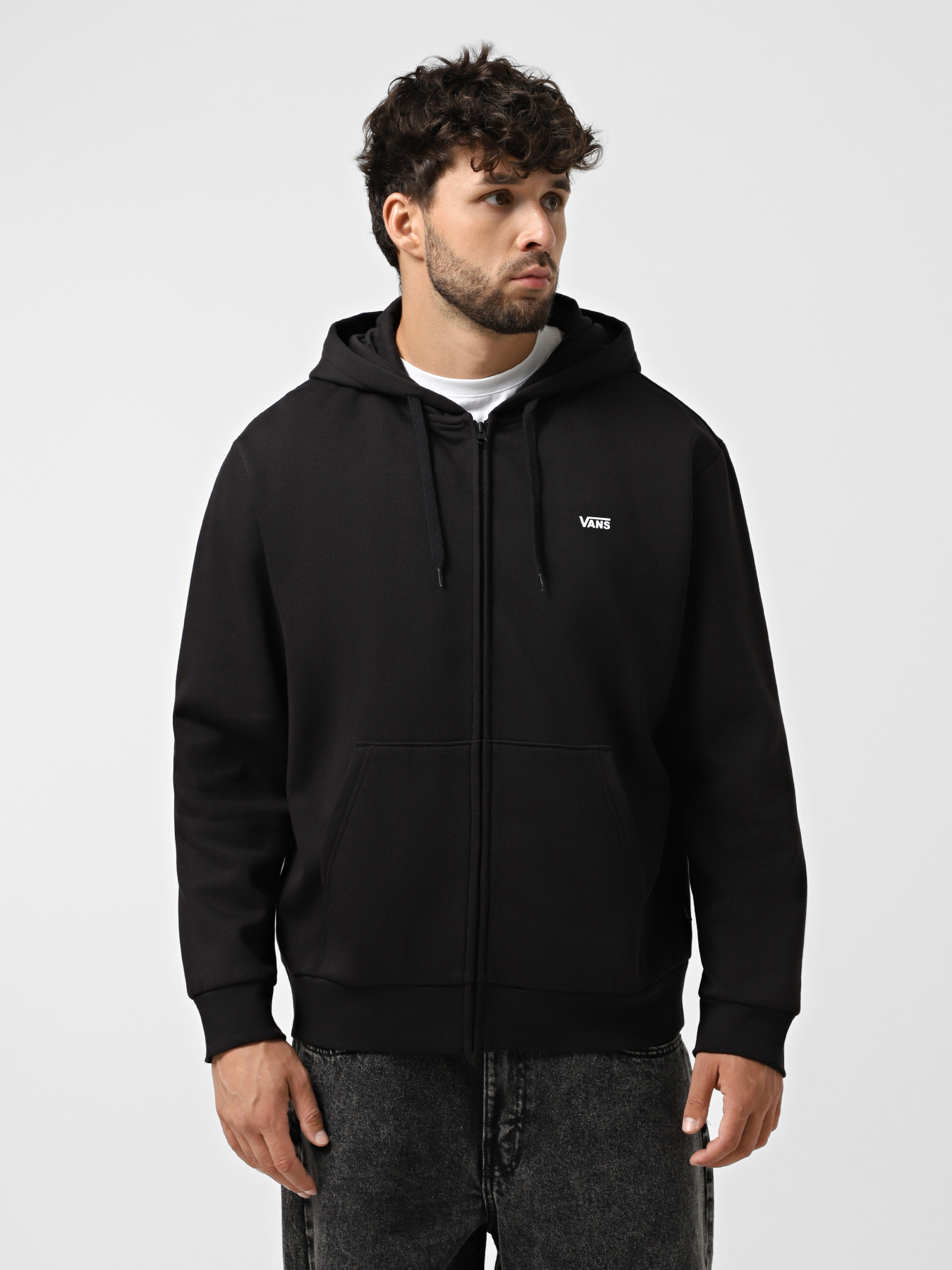 Кофта Vans Left Chest модель VN000R9ZBLK1 Фото