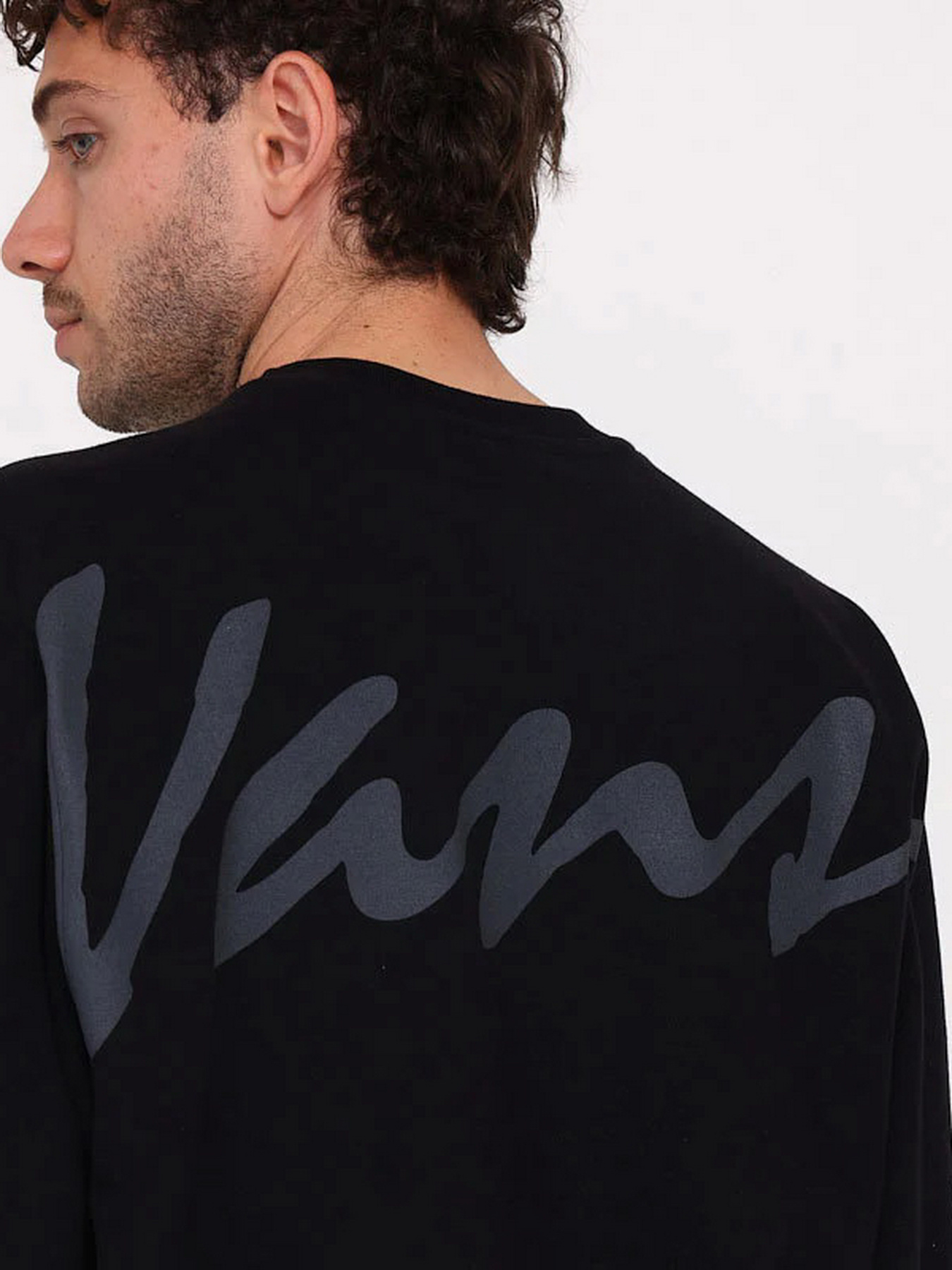 Світшот Vans Scripted Vans Crew модель VN000PA6BLK1 Фото