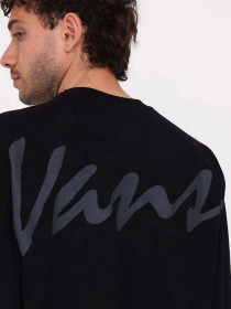 Світшот Vans Scripted Vans Crew модель VN000PA6BLK1 Фото