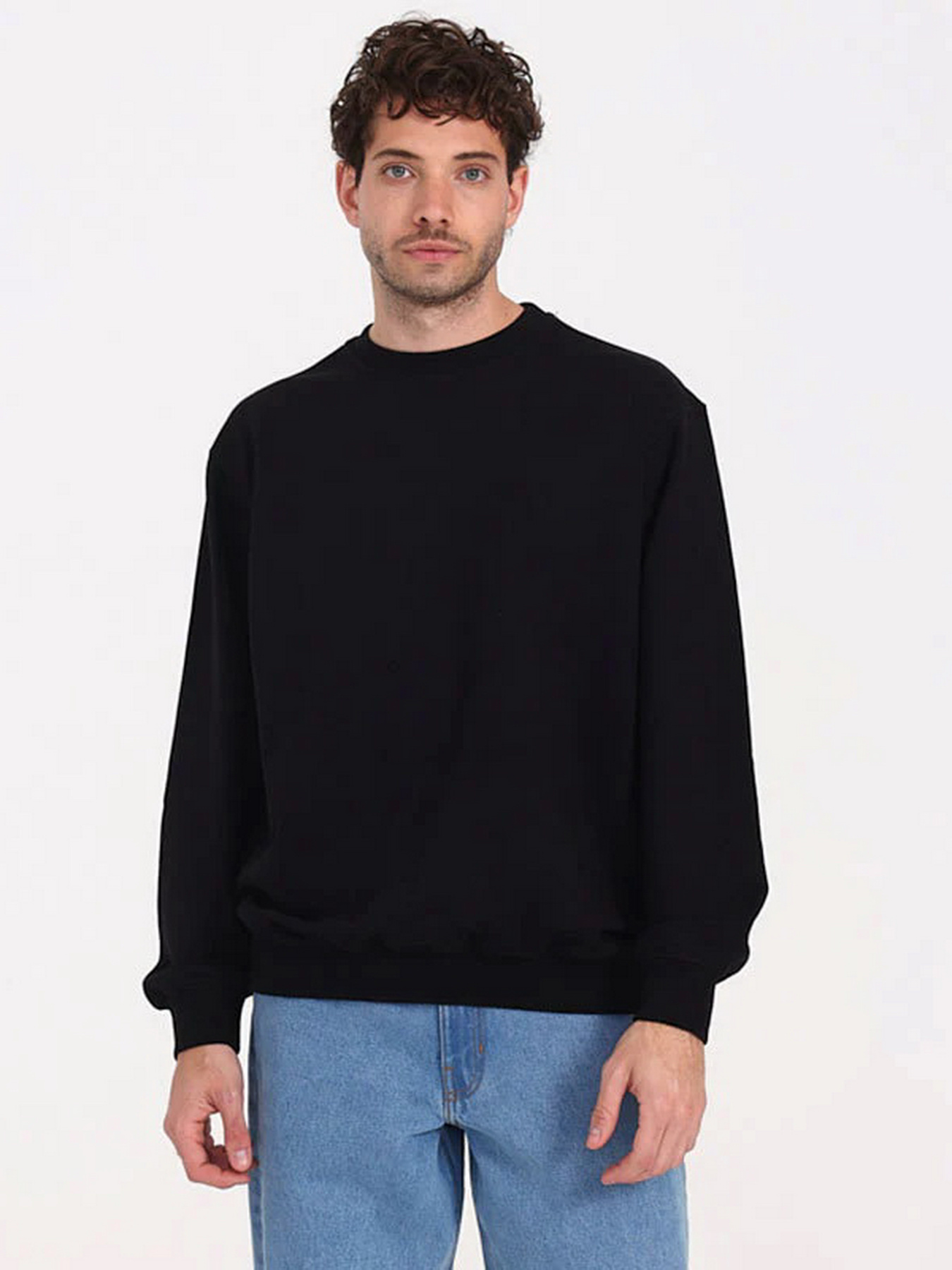 Свитшот Vans Scripted Vans Crew модель VN000PA6BLK1 Фото