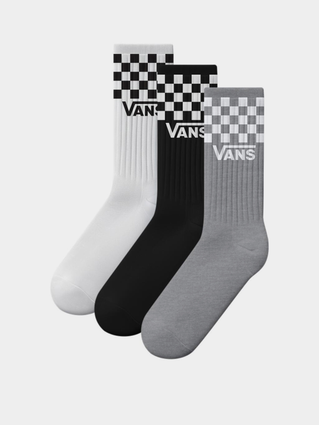 Набор носков Vans Classic Checkerboard 3-Pack модель VN000QBUY281 Фото