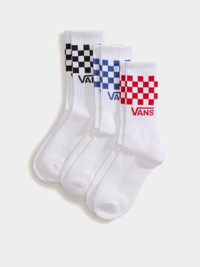 Набір шкарпеток Vans Classic Check Crew модель VN000QBUWHT1 - фото
