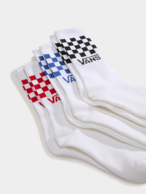 Набір шкарпеток Vans Classic Check Crew модель VN000QBUWHT1 Набір шкарпеток Vans Classic Check Crew модель VN000QBUWHT1 Фото
