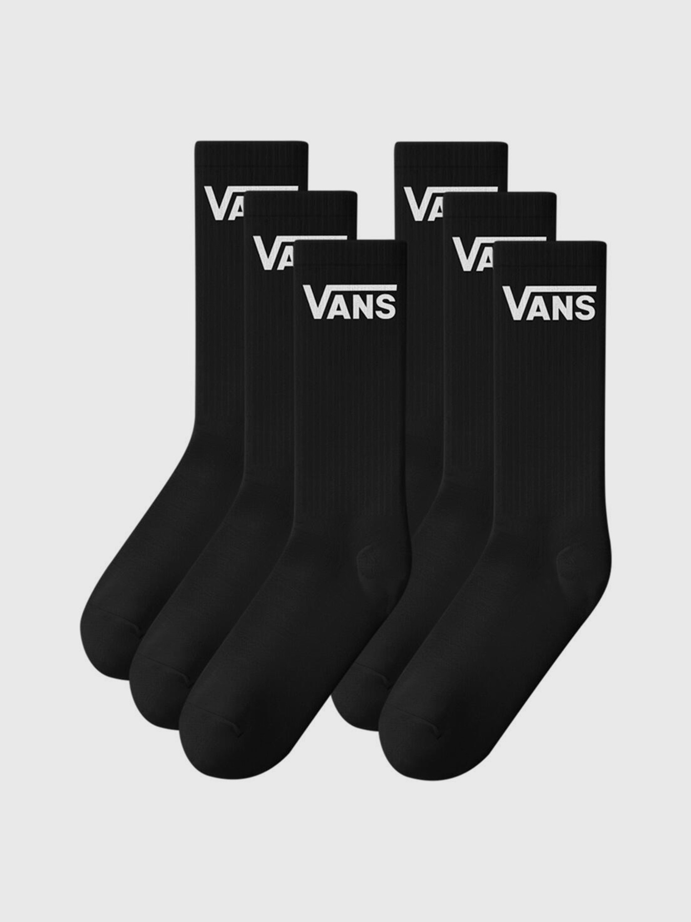 Набор носков Vans Classic 6-Pack модель VN000QCBBLK1 Фото