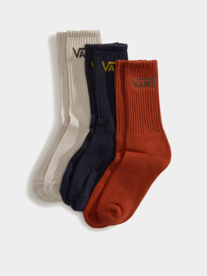 Набір шкарпеток Vans Classic Crew модель VN000QBVJDU1 - фото