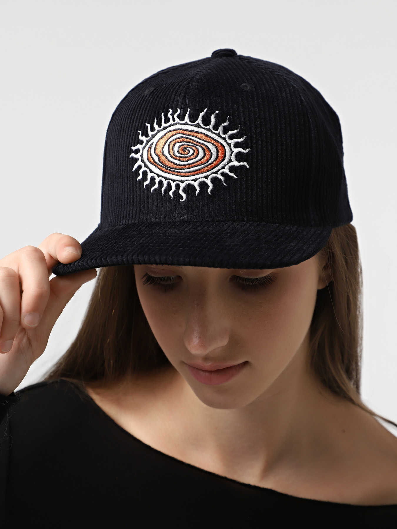 Кепка Vans Sun Swirl Snapback модель VN000PNSBLK1 Фото