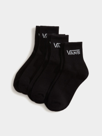 Набор носков Vans CLASSIC HALF CREW модель VN000QBWBLK1 Фото