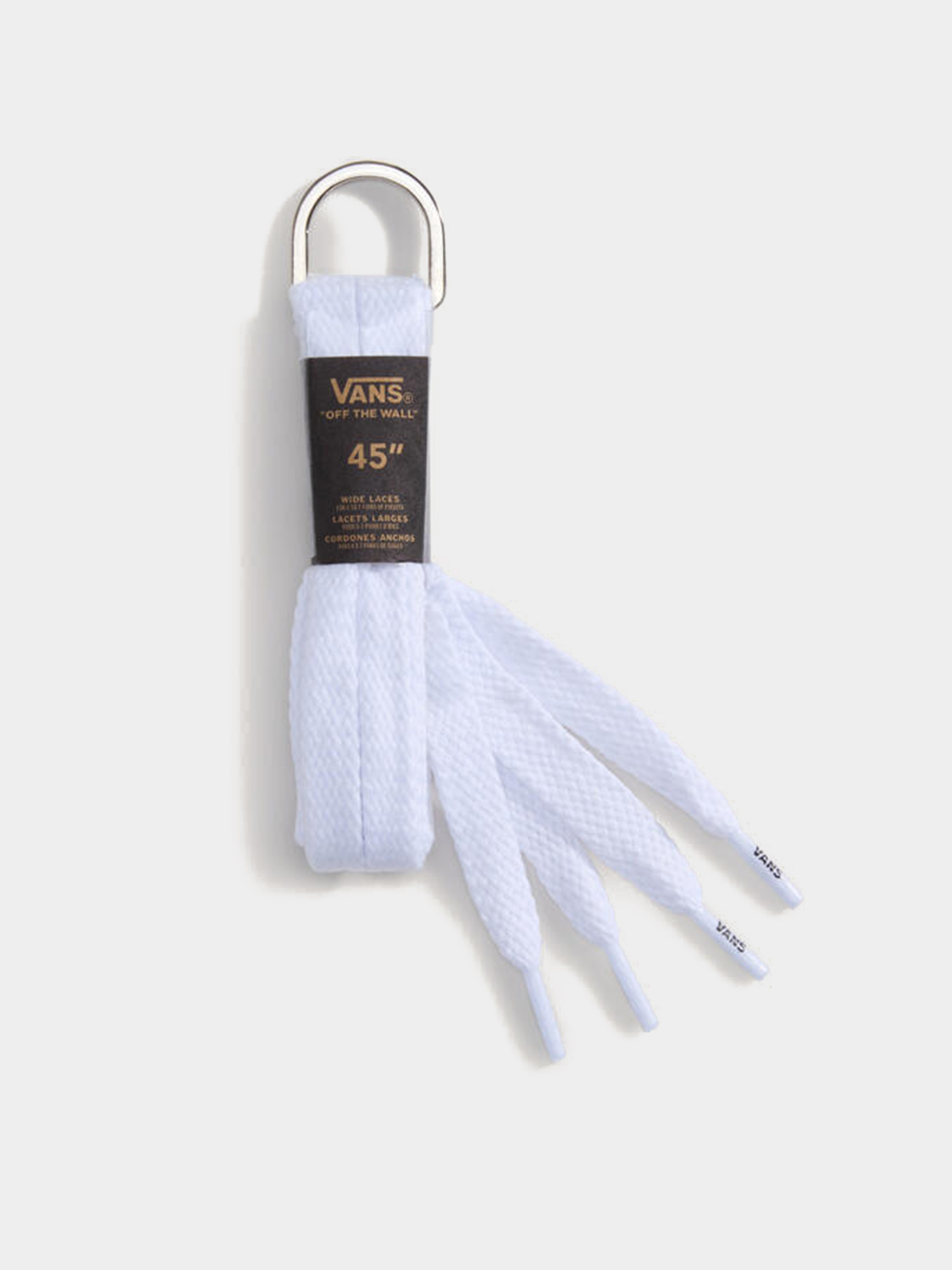 Vans VANS FAT LACES Шнурки (V4962) Унісекс, колір - Білий, матеріал - Поліестер Vans - купити в Україні