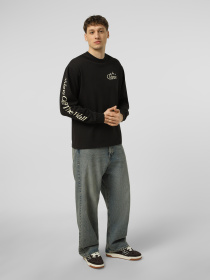 Лонгслив Vans ADVANCED VEE LS TEE модель VN000SX4BLK1 Лонгслив Vans ADVANCED VEE LS TEE модель VN000SX4BLK1 Фото