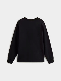 Худи и свитшоты Vans LEFT CHEST II LOOSE LS модель VN000P1SBLK1 Фото