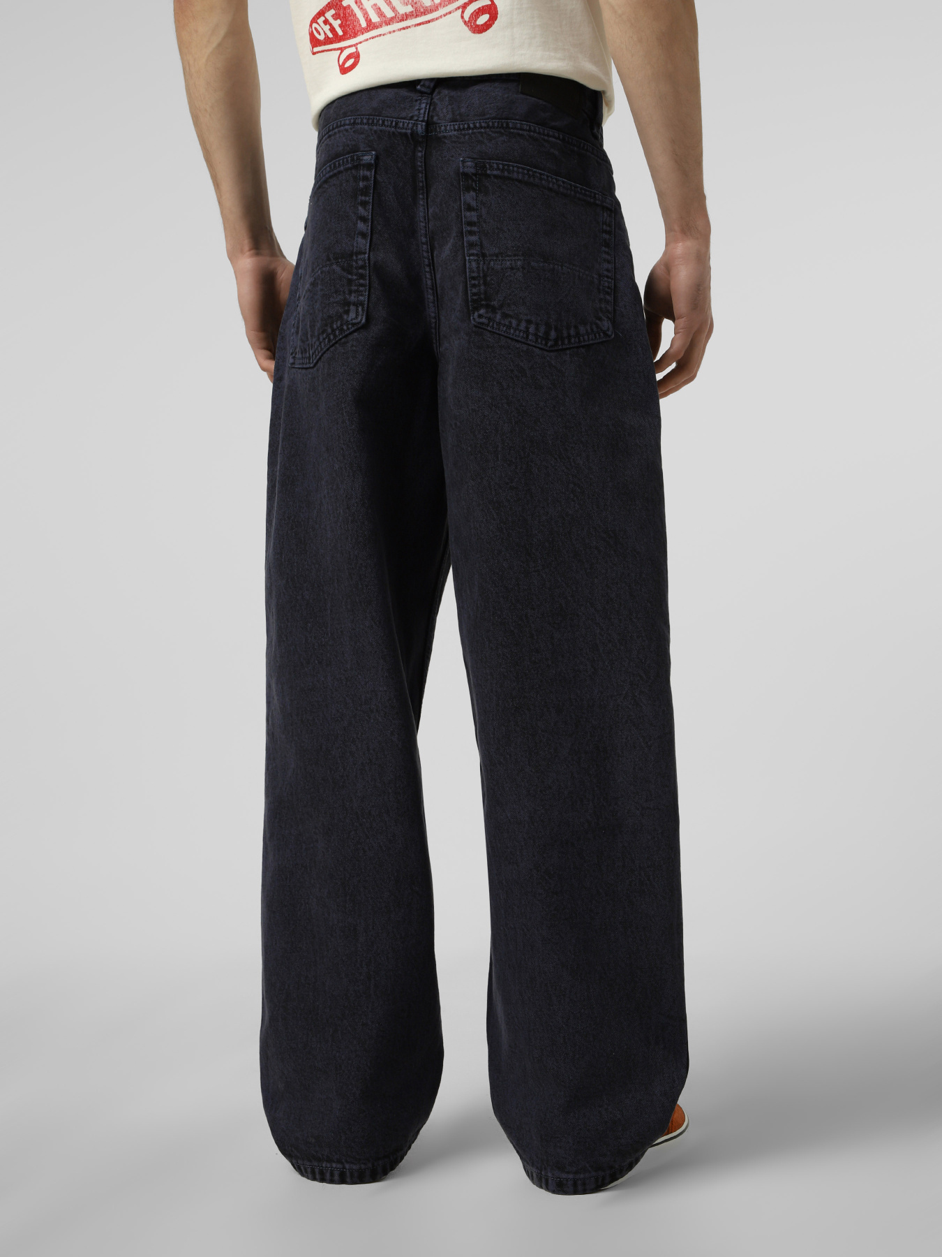 Широкие джинсы Vans CHECK-5 BAGGY ACID OVERDYED DE модель VN000T41FOB1 Фото