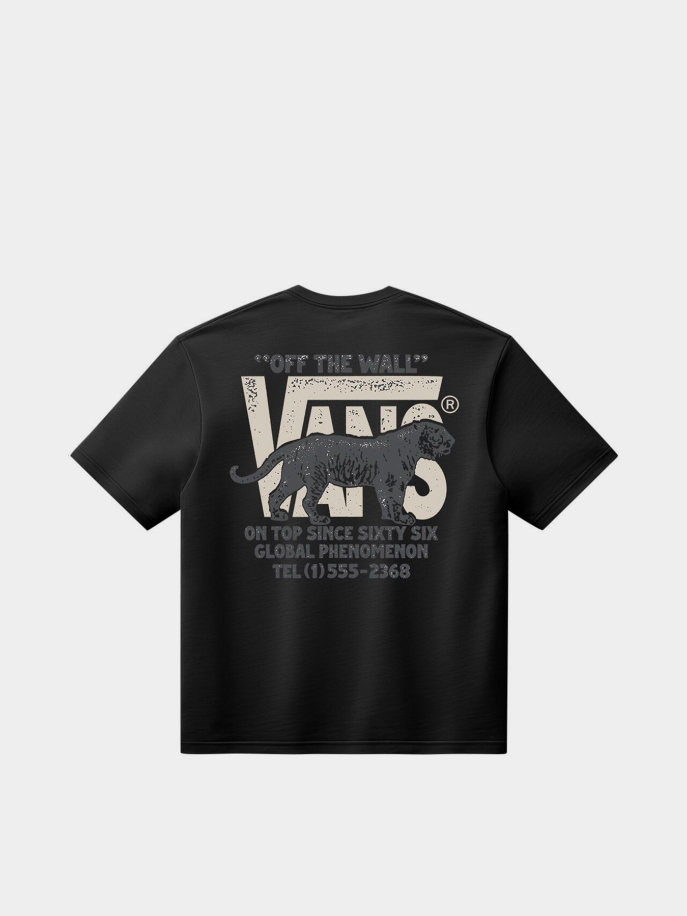 Футболка Vans AWAKEN TIGER SS TEE модель VN000XHTBLK1 Футболка Vans AWAKEN TIGER SS TEE модель VN000XHTBLK1 Фото